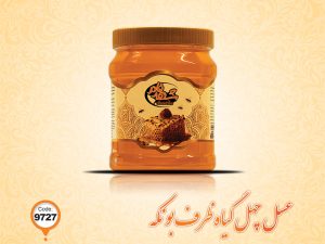 عسل چهل گیاه ظرف بونکه کد 9727