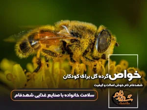 خواص گرده گل برای کودکان