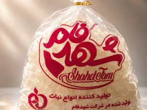 نبات خرده سفید 5 کیلویی _ شهدفام
