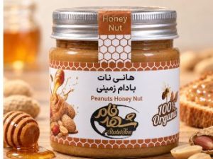 هانی نات بادام زمینی 415 گرم _ شهدفام
